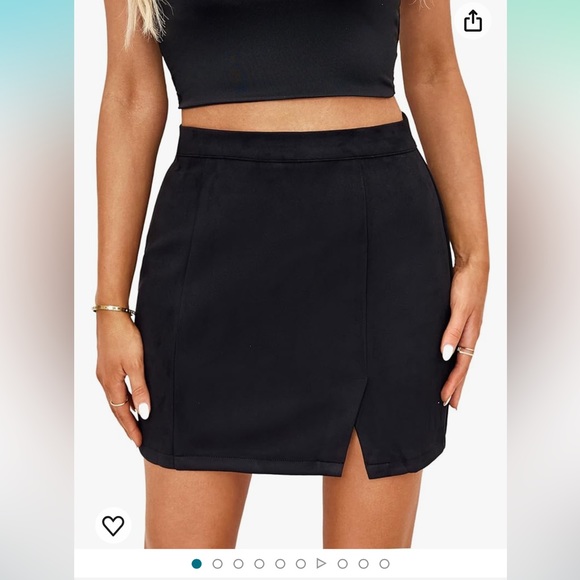 Suede mini skirt NWT - Picture 1 of 3